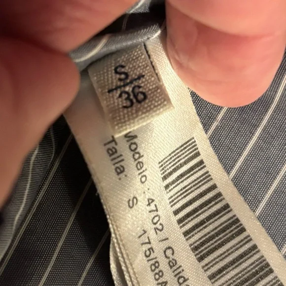 Massimo Dutti Tan Suede Bomber Jacket 100% Goatskin Size S/36 - Picture 11 of 16